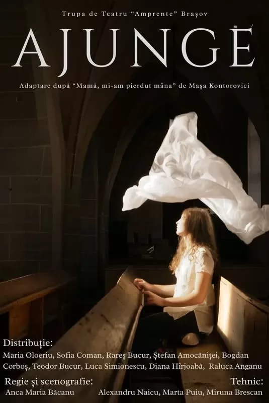 Spectacolul Ajunge – Adaptare după „Mamă, mi-am pierdut mâna” de Mașa Kontorovici