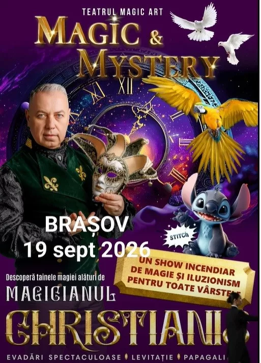 Misterele Magiei – spectacol pentru copii