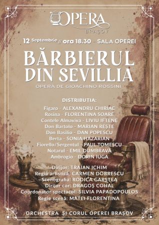 PROGRAM de SPECTACOLE – SEPTEMBRIE 2026