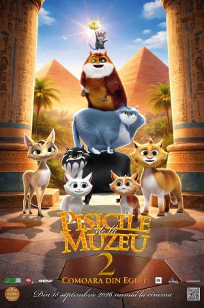 Filmul "Pisicile de la muzeu 2: Comoara din Egipt"