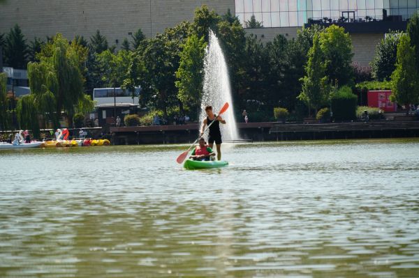 Final de proiect Caiac SMile la Cluj: peste 450 de persoane au spus da sportului fara bariere