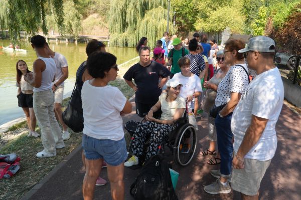 Final de proiect Caiac SMile la Cluj: peste 450 de persoane au spus da sportului fara bariere