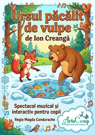 Ursul pacalit de vulpe