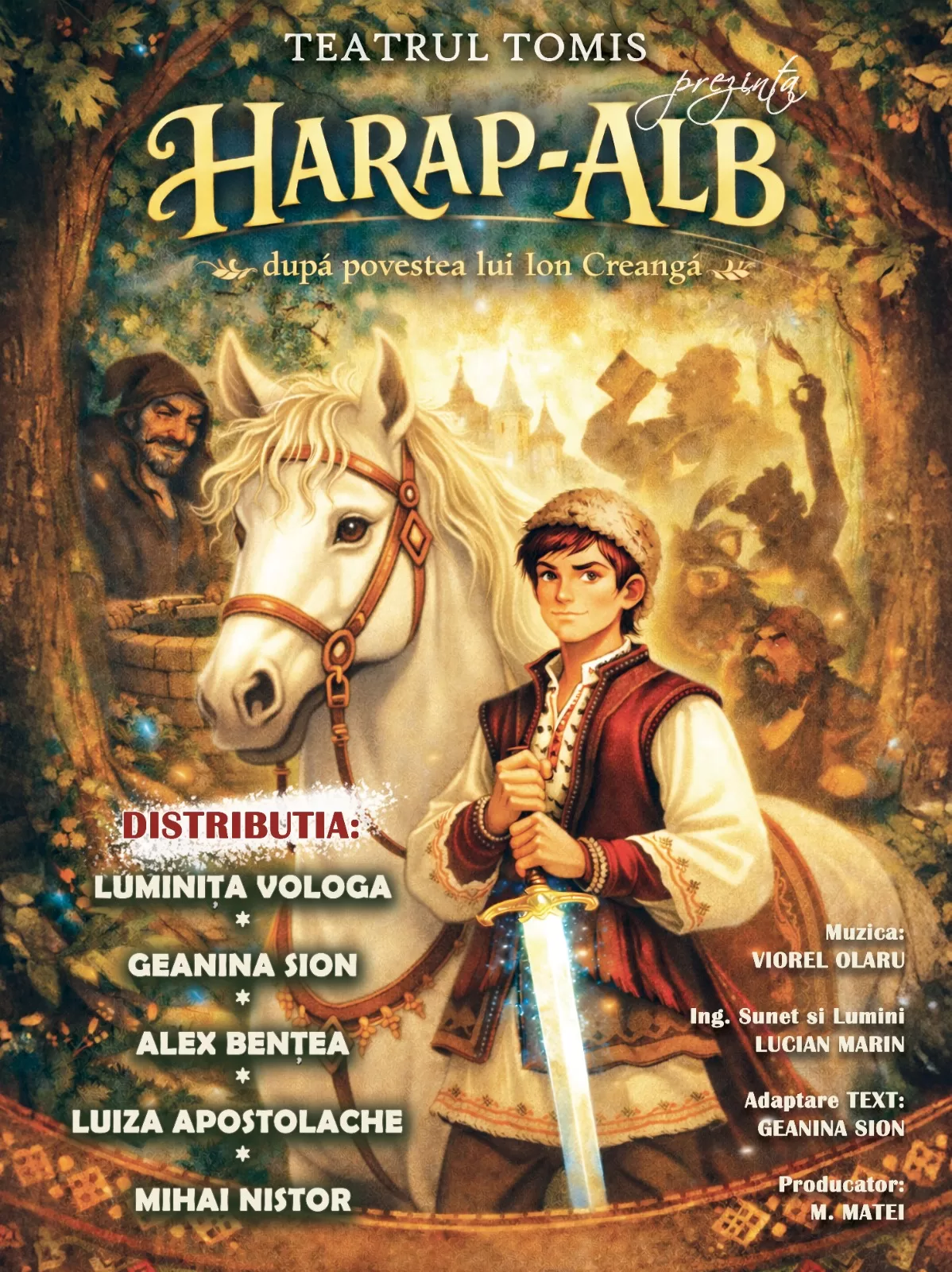 Spectacol pentru copii – Harap-Alb
