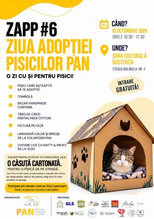 ZAPP #6 - Ziua Adopției Pisicilor PAN