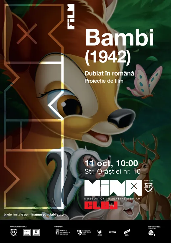 Bambi (1942) - proiecție de film