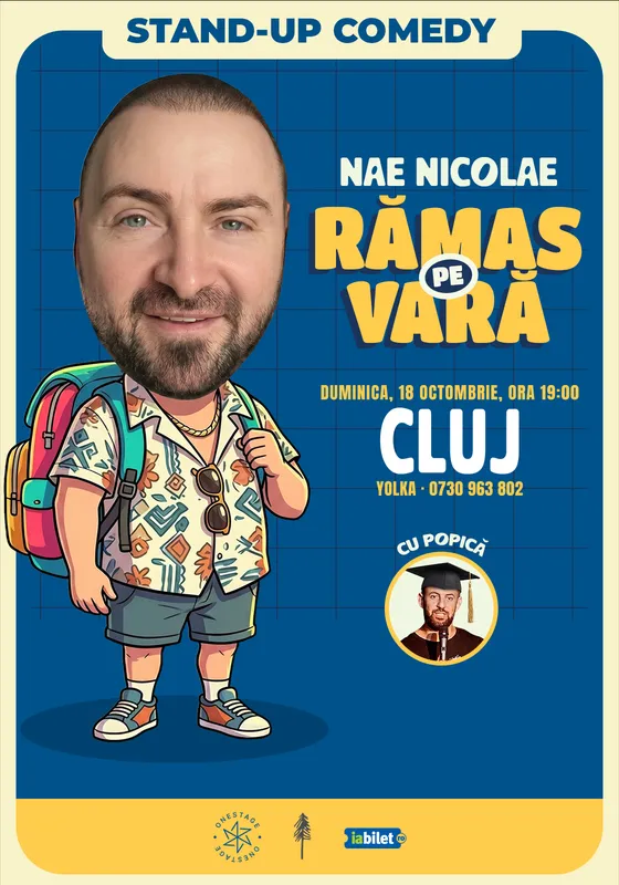 Ramas pe vara – stand-up cu Nae Nicolae