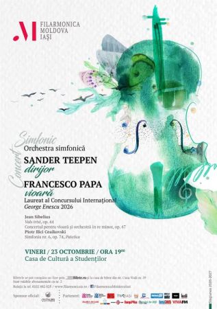 Concert simfonic: dirijor Maestrul SANDER TEEPEN