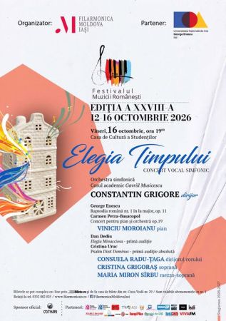 CONCERT VOCAL-SIMFONIC: ELEGIA TIMPULUI