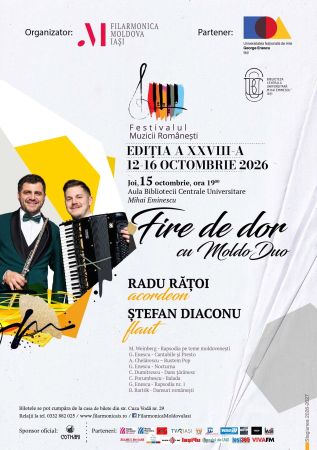 CONCERT CAMERAL: FIRE DE DOR – cu MoldoDuo