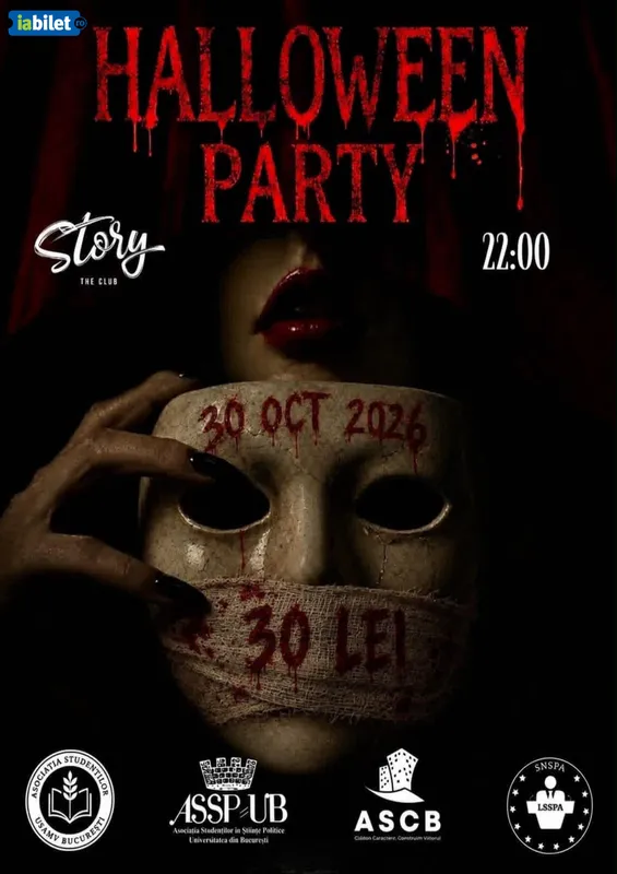 Halloween Party: Mask Off. Show On