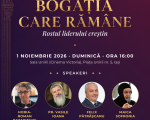 Conferința ARCA - „Bogăția care rămâne. Rostul liderului creștin"