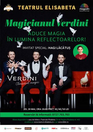 Spectacol de magie cu Magicianul Verdini