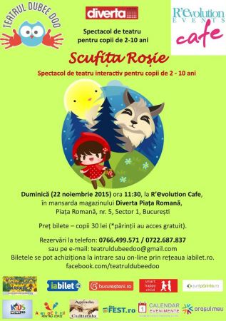Spectacolul "Scufiţa Roşie"