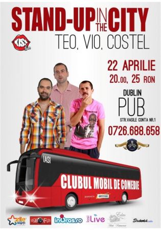 Stand up Comedy cu Teo, Vio si Costel