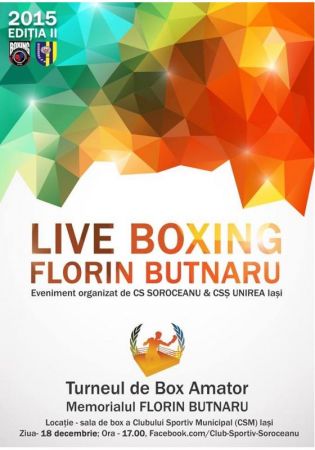 Turneul de Box "Florin Butnaru", ediția a 2-a